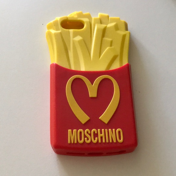 Authentic Moschino Fries iPhone 5s/SE Case - Picture 1 of 8